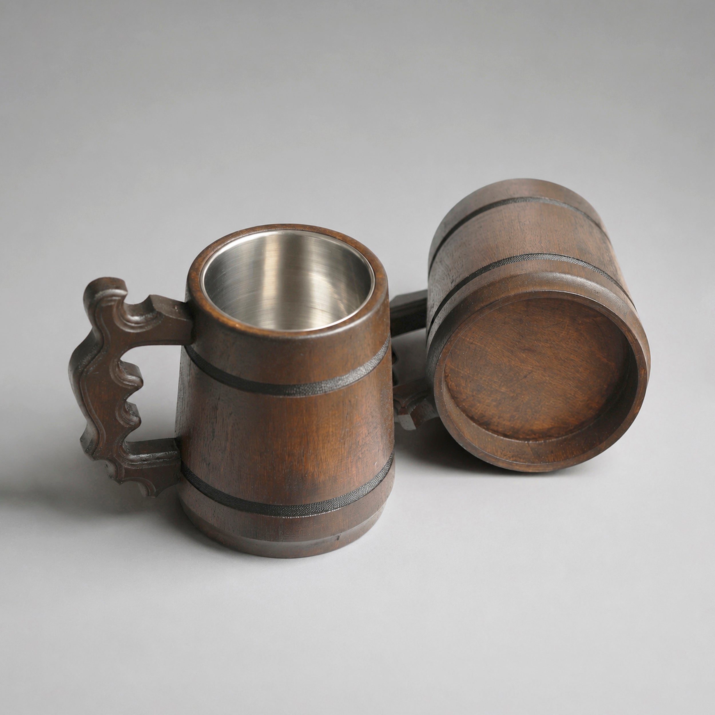 Groomsmen Mug, Wooden Tankard, Custom Beer Mug, Beer Stein, Handmade Mug for Wedding Favors