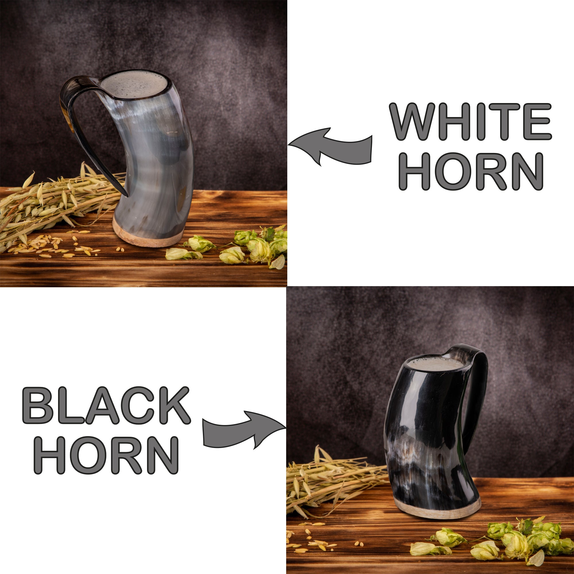 Engraved Viking Horn Mug, Beer Stein for Groom & Groomsman, Personalized Wedding Party Tankard