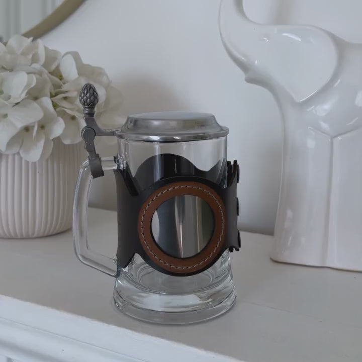 Groomsmen Glasses, Monogrammed Mug, Engraved Tankard, Etched Beer Glasses, German Beer Steins Gift, 500 ml